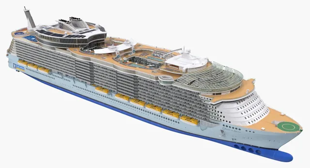 Ships & Boats 3D models - Black Marlin Heavy Load Carrier with Drilling Rig
