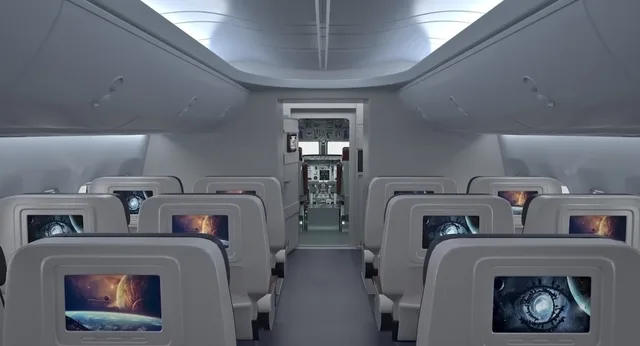 3D models for Game Development - Boeing 737 Interior
