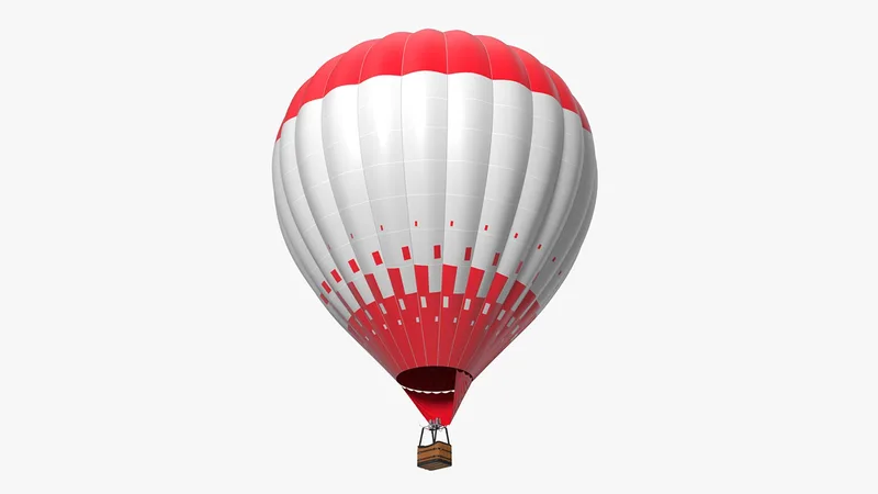 Air Balloon 3D model preview
