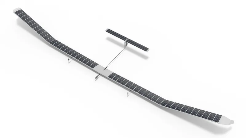 Airbus Zephyr S Solar Powered Drone 3D model preview