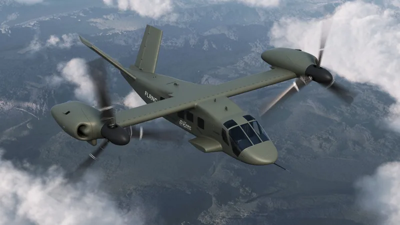 Bell V-280 Valor Tiltrotor Aircraft 3D model preview