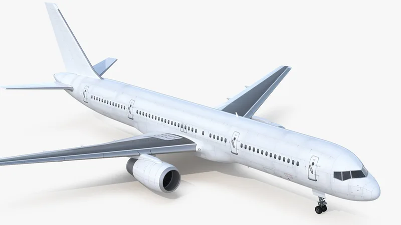 Boeing 757-200 Generic 3D model preview