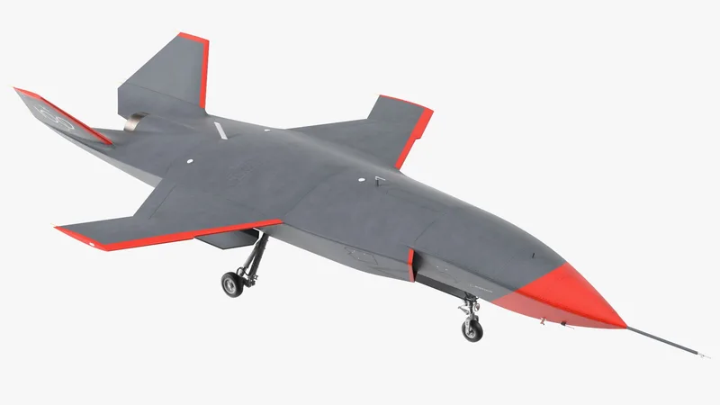 Boeing MQ-28 Ghost Bat 3D model preview