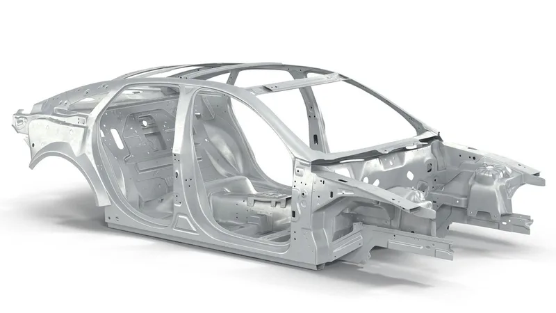 Car Frame 2 3D model preview