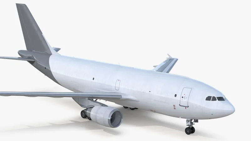 Cargo Aircraft Airbus A310-300F Generic 3D model preview
