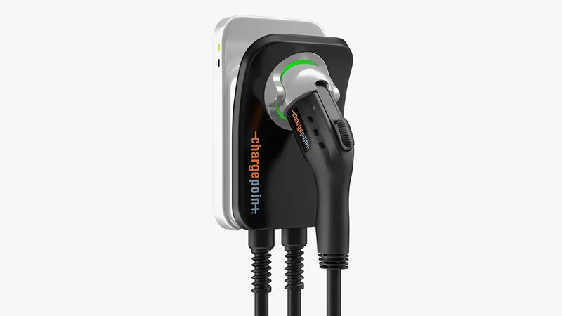 ChargePoint Electric Car Charging Plug 3D model preview