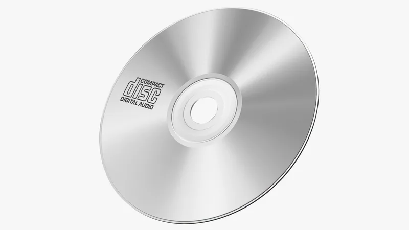 Compact Disc CD 3D model preview