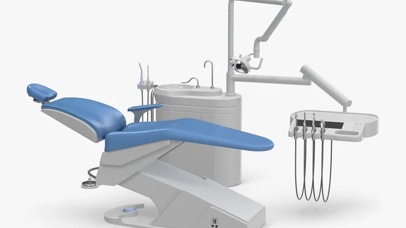 Dental Chair 3D model preview