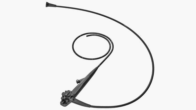 Endoscope 3D model preview