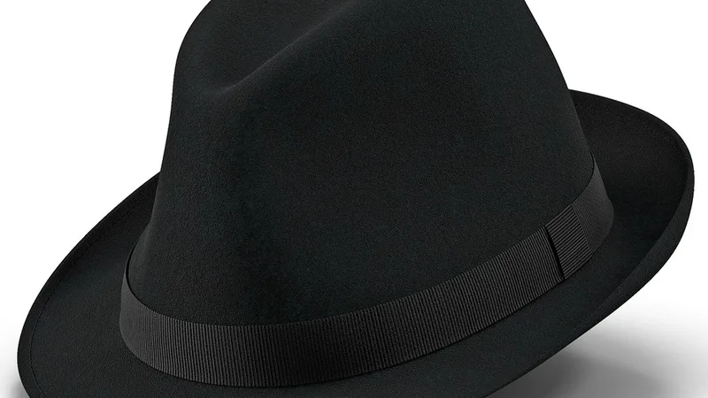 Fedora Hat 3D model preview
