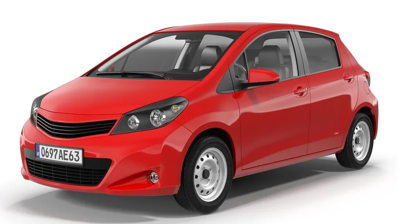 Generic Hatchback 3D model preview