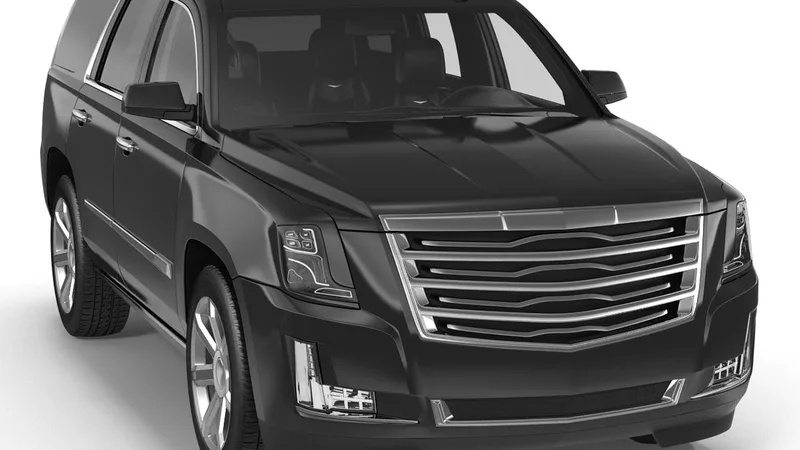 Generic SUV 2 3D model preview