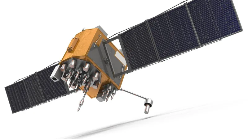 GPS Satellite Navstar Block IIF 3D model preview