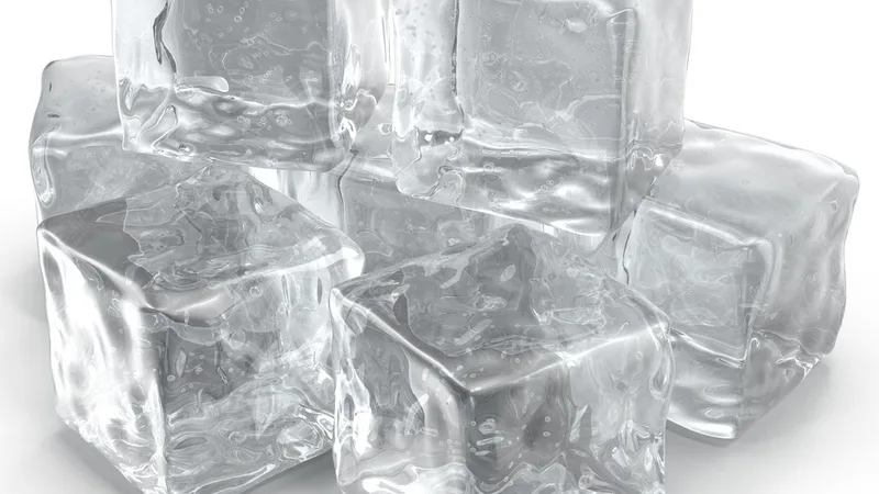 Ice Cubes 3D model preview