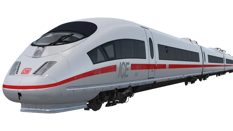 Ice Train 3D model preview