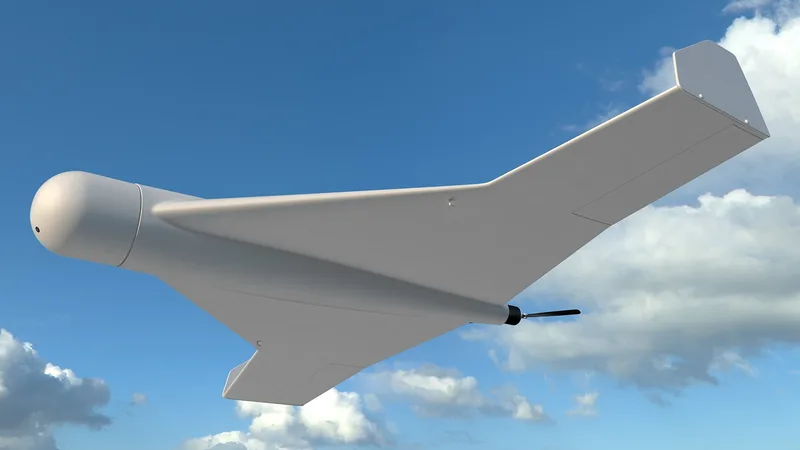 Kalashnikov Kamikaze Drone KUB-BLA 3D model preview