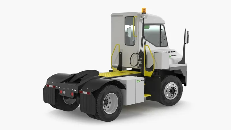 Kalmar Ottawa T2 Terminal Tractor 3D Model 3D model preview