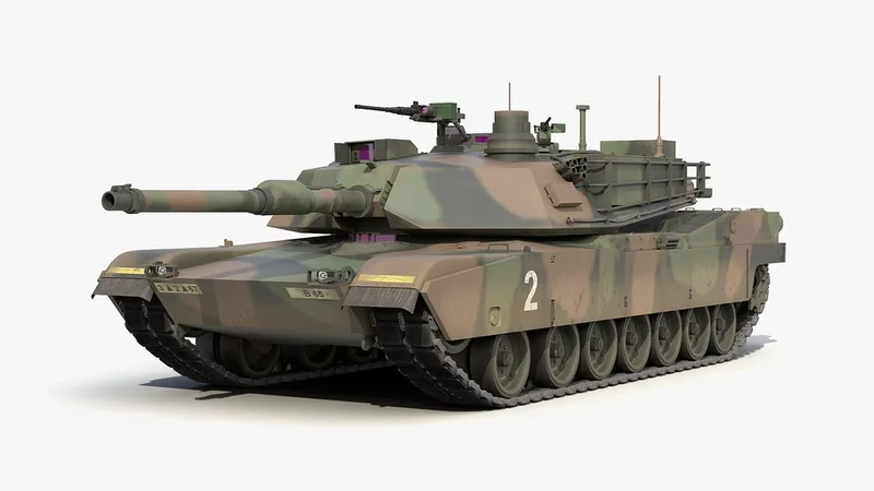 M1 Abrams 3D Model 3D model preview