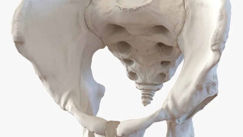 Male Pelvis Skeleton 3D model preview