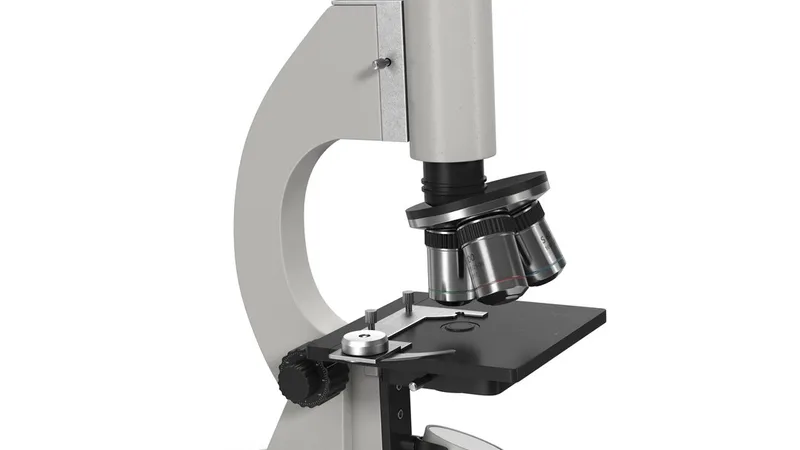 Medical Microscope 3D model preview