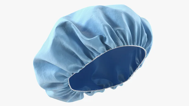 Medical Non Woven Cap 3D model preview