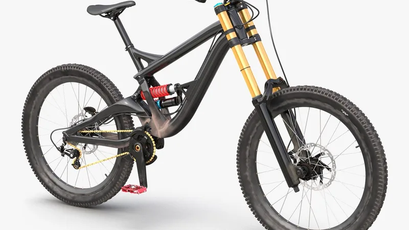 Mountain Bike Generic 3D model preview