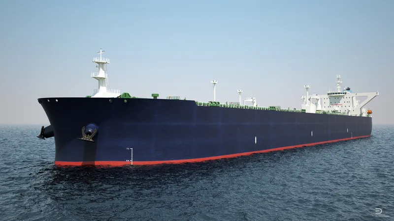 Oil Tanker Generic 3D model preview