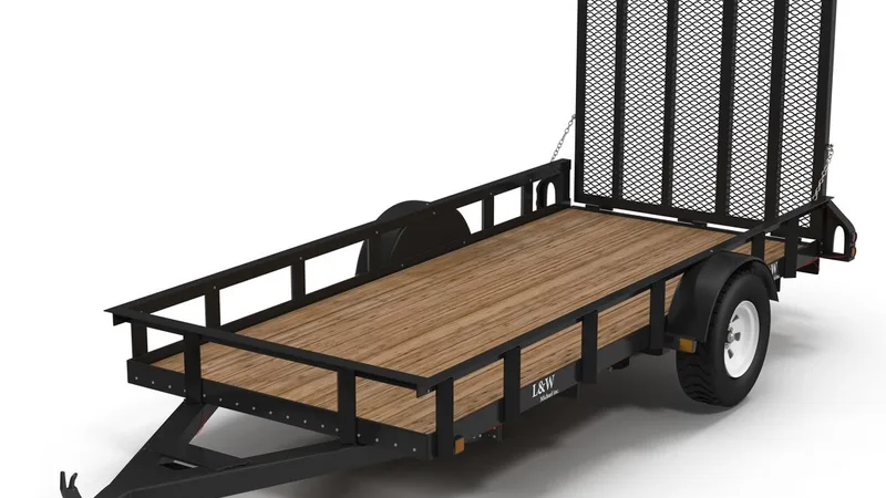 Open Trailer 3D model preview