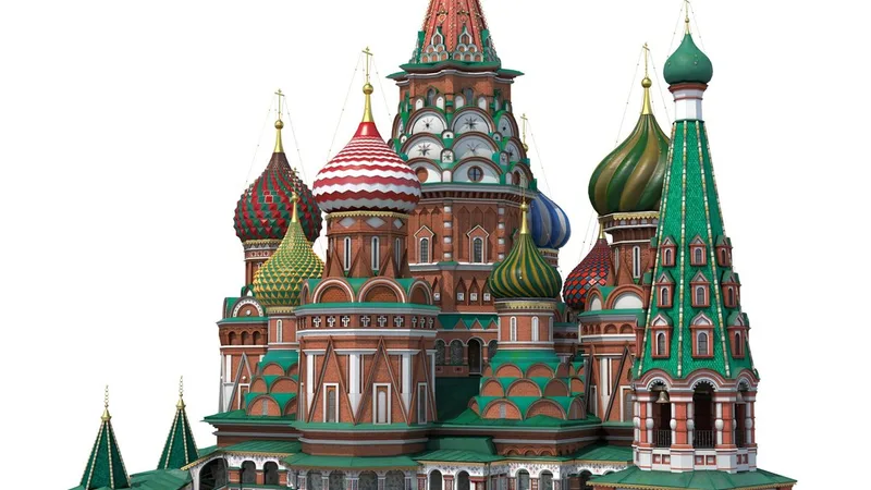 Saint Basils Cathedral 3D model preview