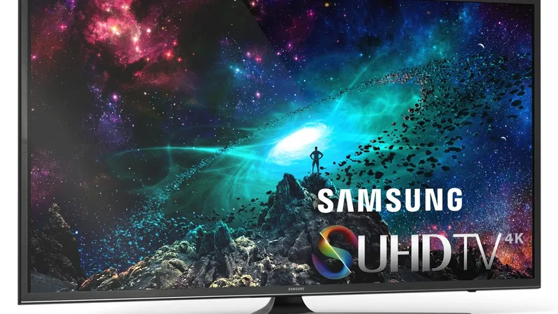 Samsung 4K SUHD JS7000 Series Smart TV 55 inch 3D model preview