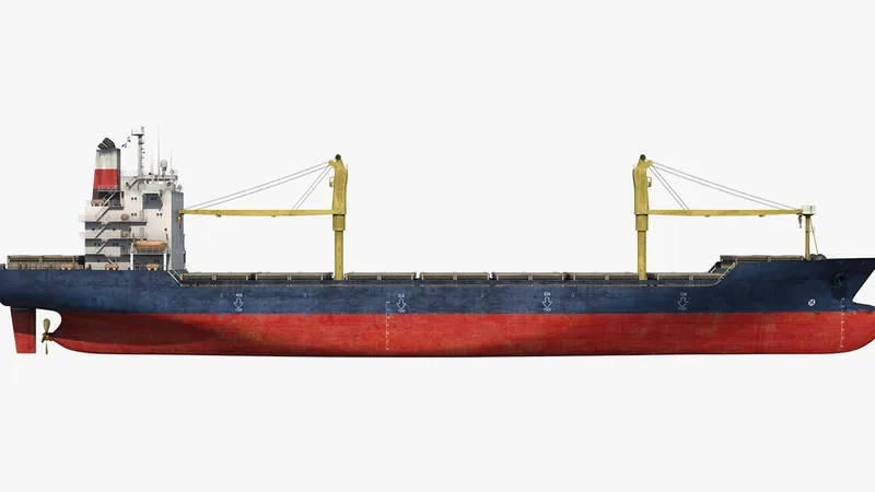 Sea Cargo Ship Generic 3D model preview