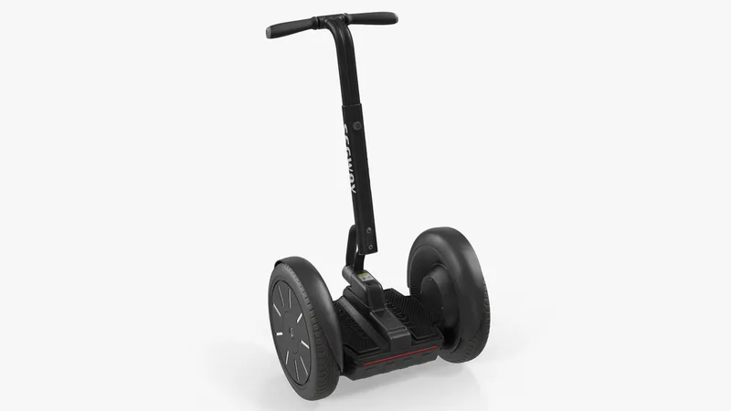 Segway Electric Self Balance Scooter 3D model preview