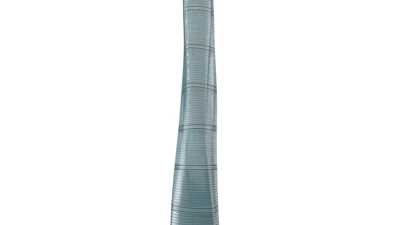 Shanghai Tower China 3D model preview