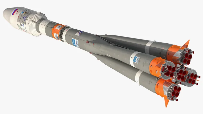 Soyuz 2 Orbital Launch Vehicle 3D model preview