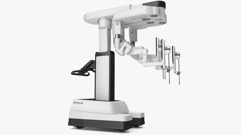 Surgical Robotic System da Vinci SI 3D model preview
