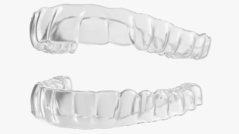 Teeth Replacement Retainer 3D model preview