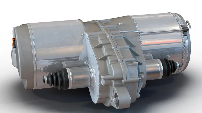 Tesla Electric Motor 3D model preview