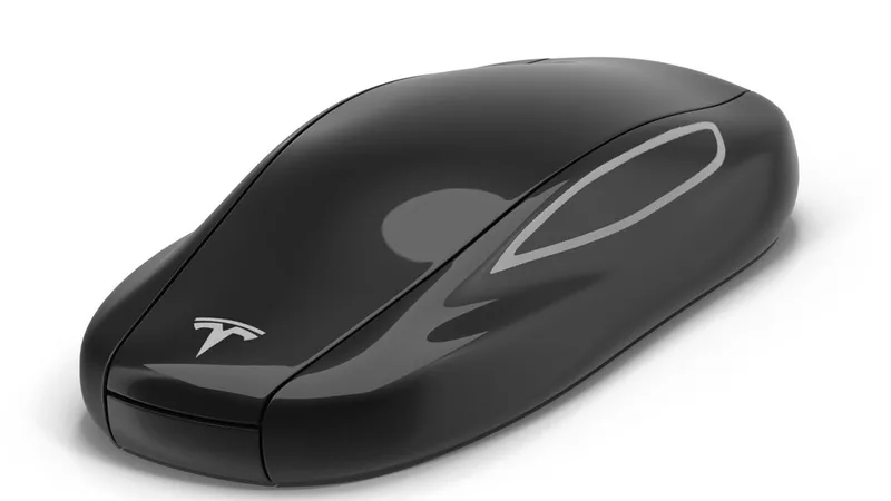 Tesla S Key Fob 3D model preview