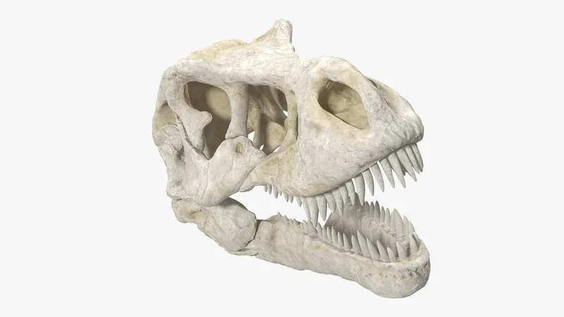 Tyrannosaurus Rex Skull 3D model preview