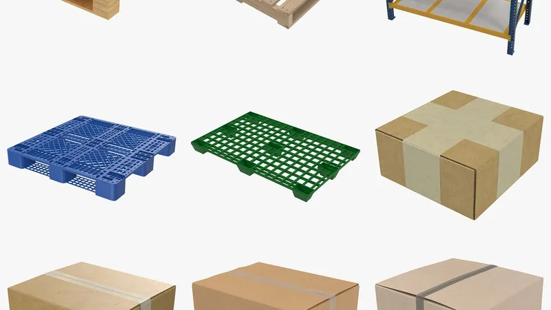 Warehouse Collection 3D model preview