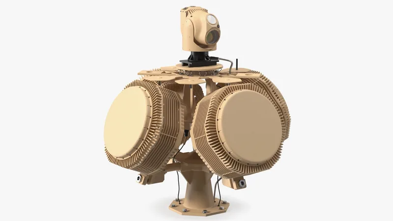 X-MADIS Anti Drone System 3D model preview
